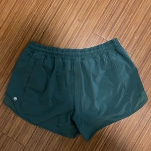 Lululemon Teal Shorts 12 Tall